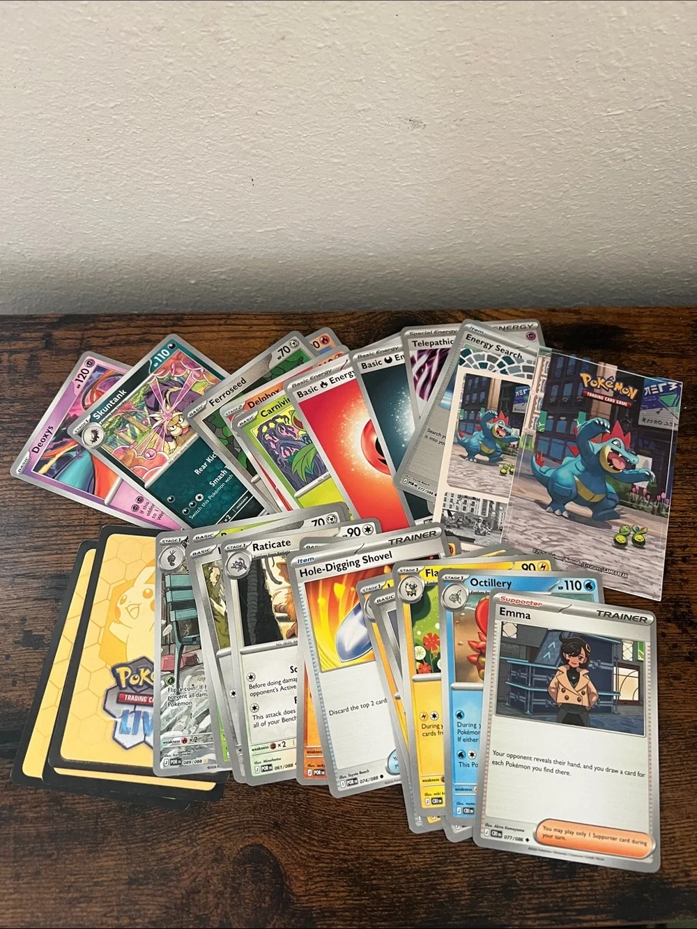 Pokemon Cards and Tin Collecting Trading Kids